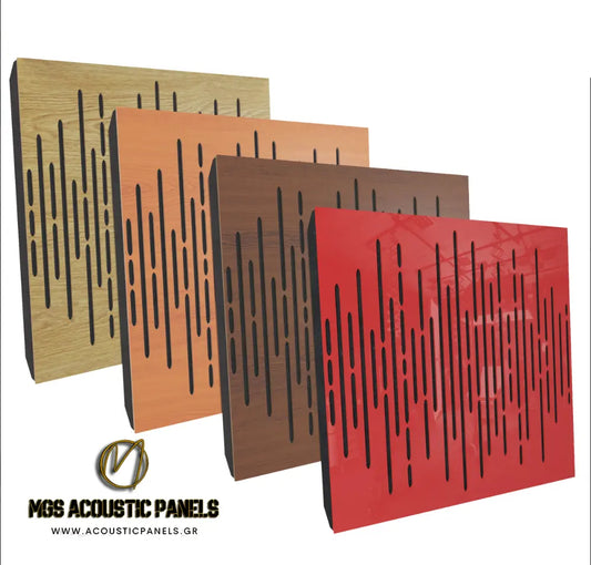 Sound Absorption-Diffuse Acoustic Panel «Wave» - Image #1