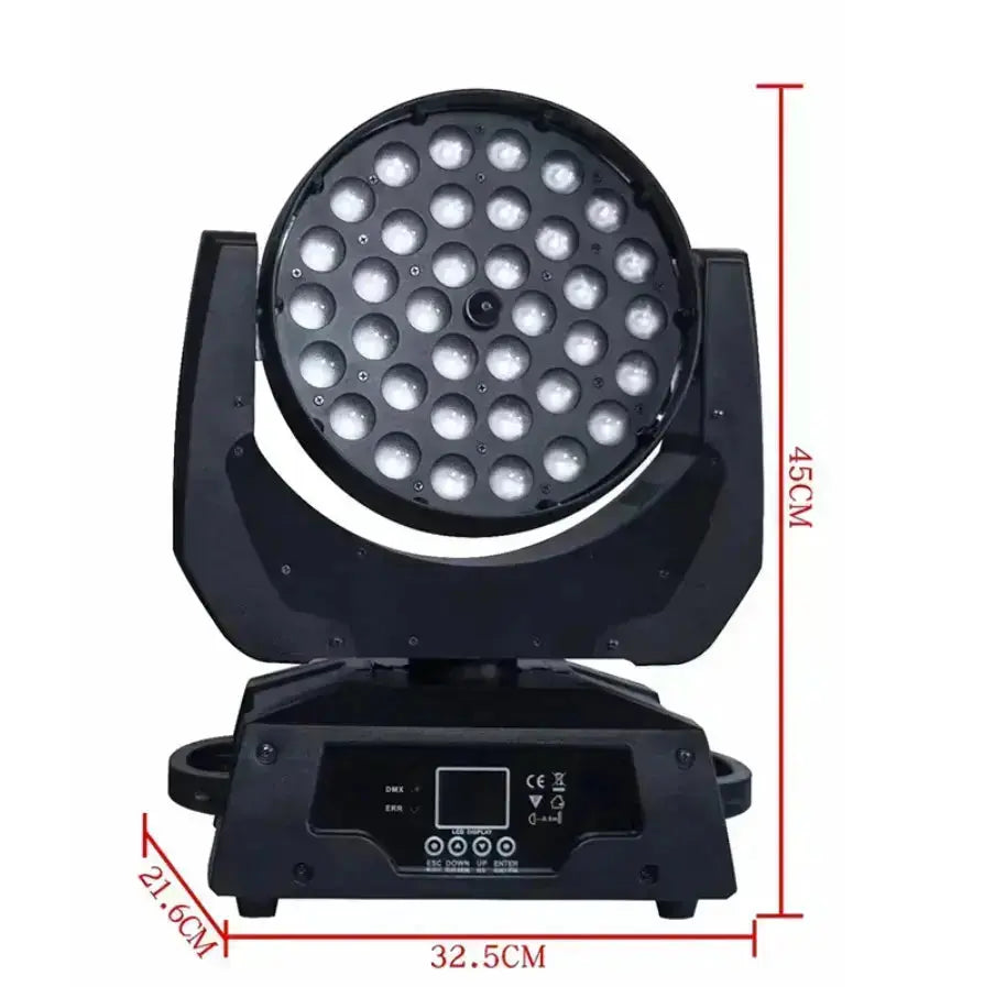 2 Pcs 36×18W 6in1 Wash Zoom Light - Image #4